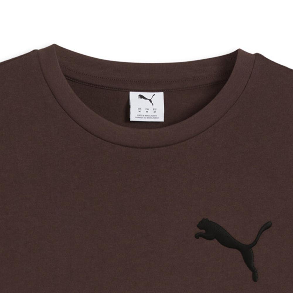 Puma Knitted Crew Neck Pullover Simple Solid Color Short Sleeve T-Shirt Men tops 637775-31