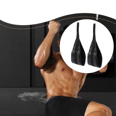 2 Pieces Hanging Ab Straps Equipment Leg Raise Exercise Heavy Duty Fitness for