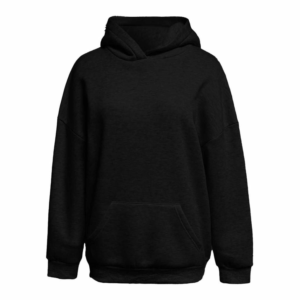 Women's Casual Round Neck Long Sleeve Sweatshirt Color Sweatshirt