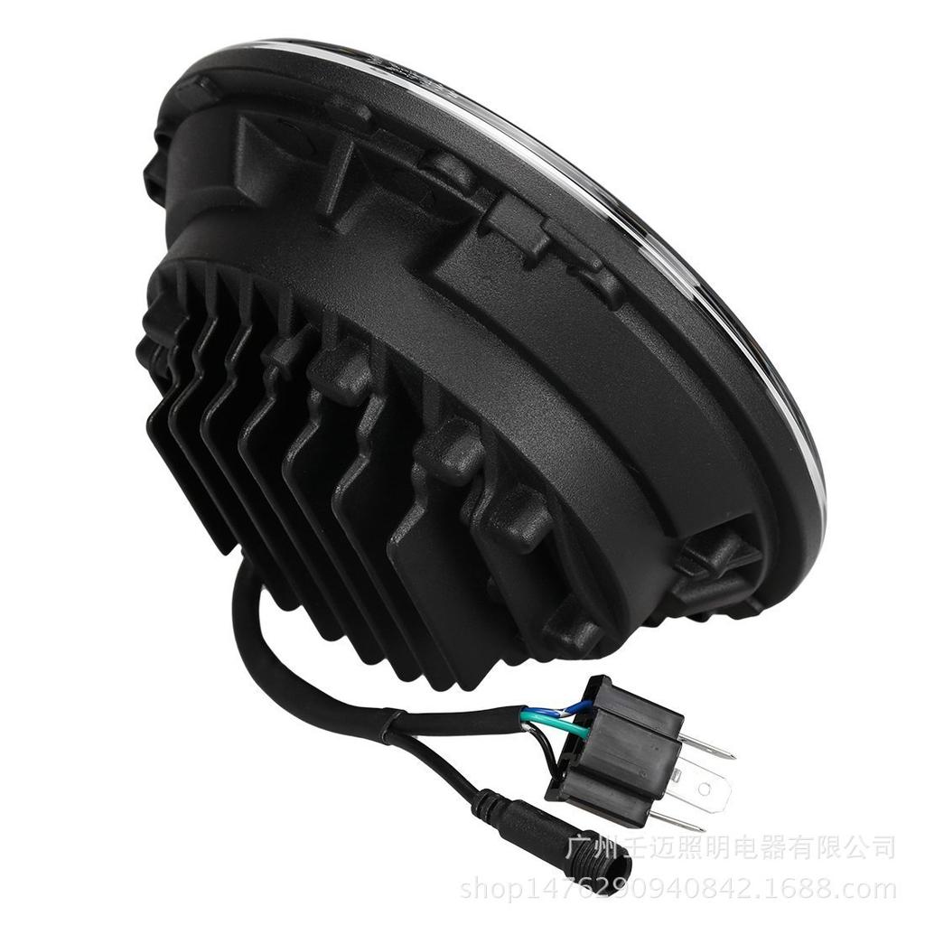 7-inch JEEP Wrangler RGB LED Headlights & Fog Lights Set, 60W