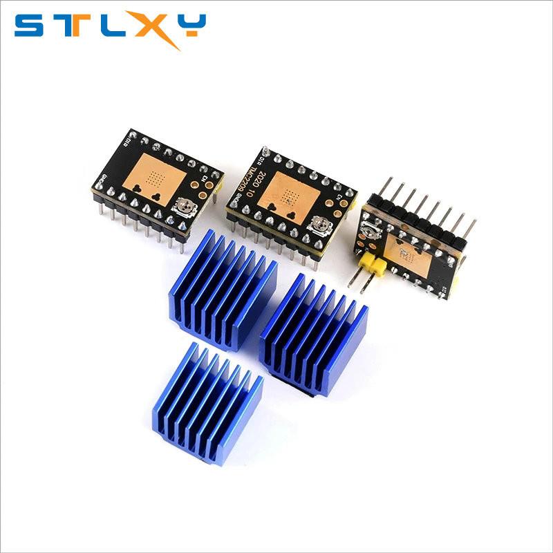 TMC2208 TMC2209 ATD5833 V2.0 With Heat Sink Stepper Motor Driver StepStick 3d Printer Parts 2.5A 256 Subdivision Silent Printing