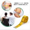 Jimjis Measure 3m Tape Measure Tape Measure Inch Centimeter Sewing Tape Measure 300cm 120inch Clothes Waist Measure Tape Measure Tailor Sewing Bust In