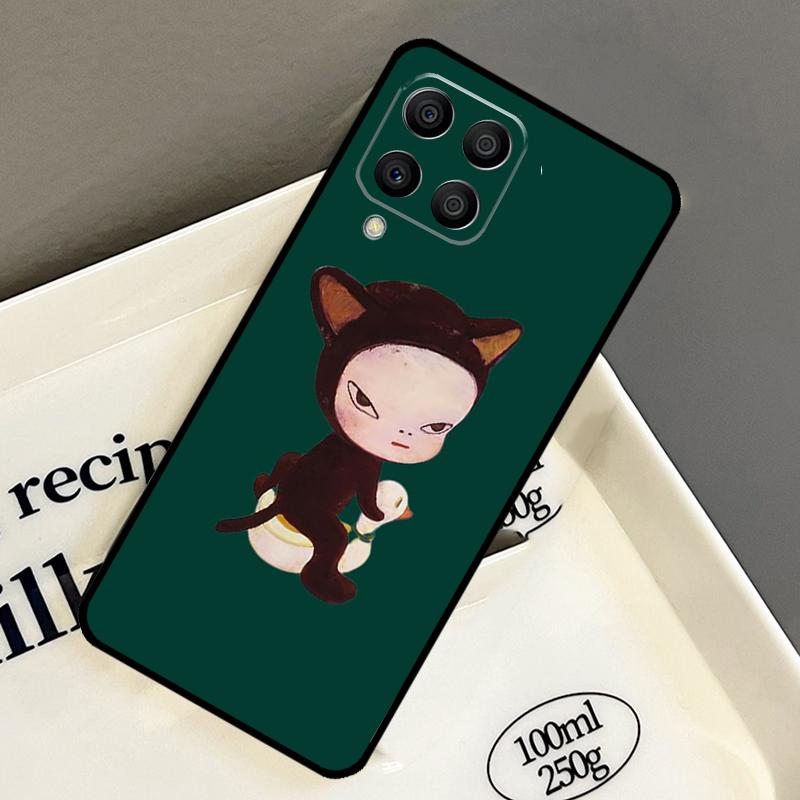 Yoshitomo Nara Hülle Für Samsung Galaxy M21 M31 M14 M34 M54 M33 M16 M36 M56 M53 M13 M12 M32 M52 M15 M55 M35