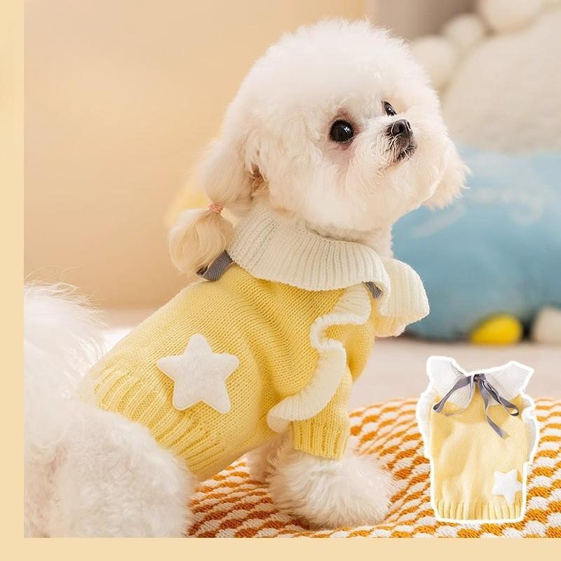 Jesień i Zima Ciepły Kot Słodki Dzianinowy Plecak Sweter dla Bezwłosego Kota Pies Teddy niż Niedźwiedź Odzież Ubrania dla Zwierząt