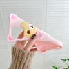 3D Cartoon Bear & Plum Blossom Cat Paw Silicone Case for iPhone 16/15/14 Pro Max