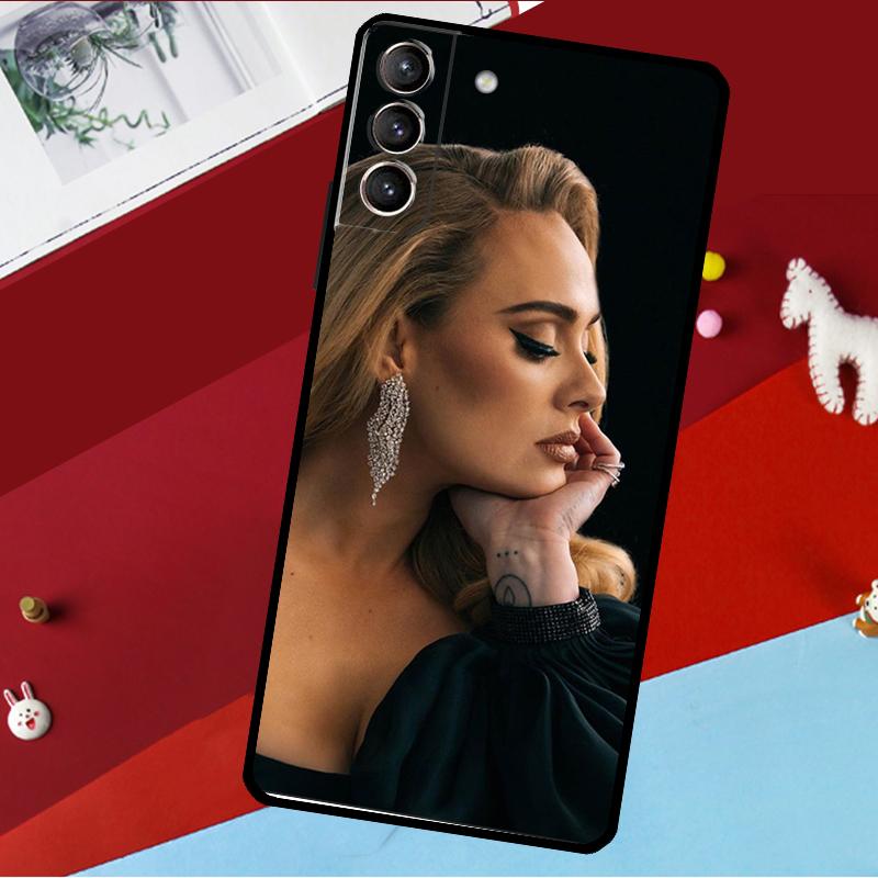 Adele Adkins Case For Samsung Galaxy S22 S23 Ultra S21 FE S8 S9 S10 Plus Note 10 20 Ultra S20 FE Coque