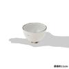 Marui Seito Shigaraki Ware Hechimon Soup Diameter Powdered Iron Bowl, 11cm, Scattering, White, MR-3-4213