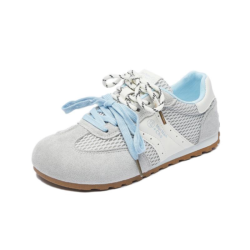Fashion Korean Version Fashion German Training Shoes Womens Autumn New Breathable Comfortable Casual Running Shoes Mesh Sneakers Women