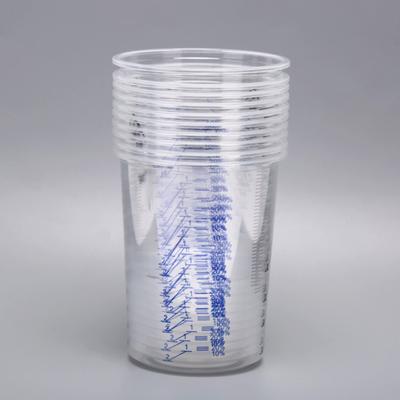 10PCS Calibration Pot Precise Transparent Scale Design Disposable Measuring Cups for Precise Mixing of Paint and Liquid