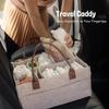 Baby Felt Storage Nursery Organizer Basket Infant Diaper Bag with Handle Caddy Changing Nappy Kids Storage Carrier Large Pocket