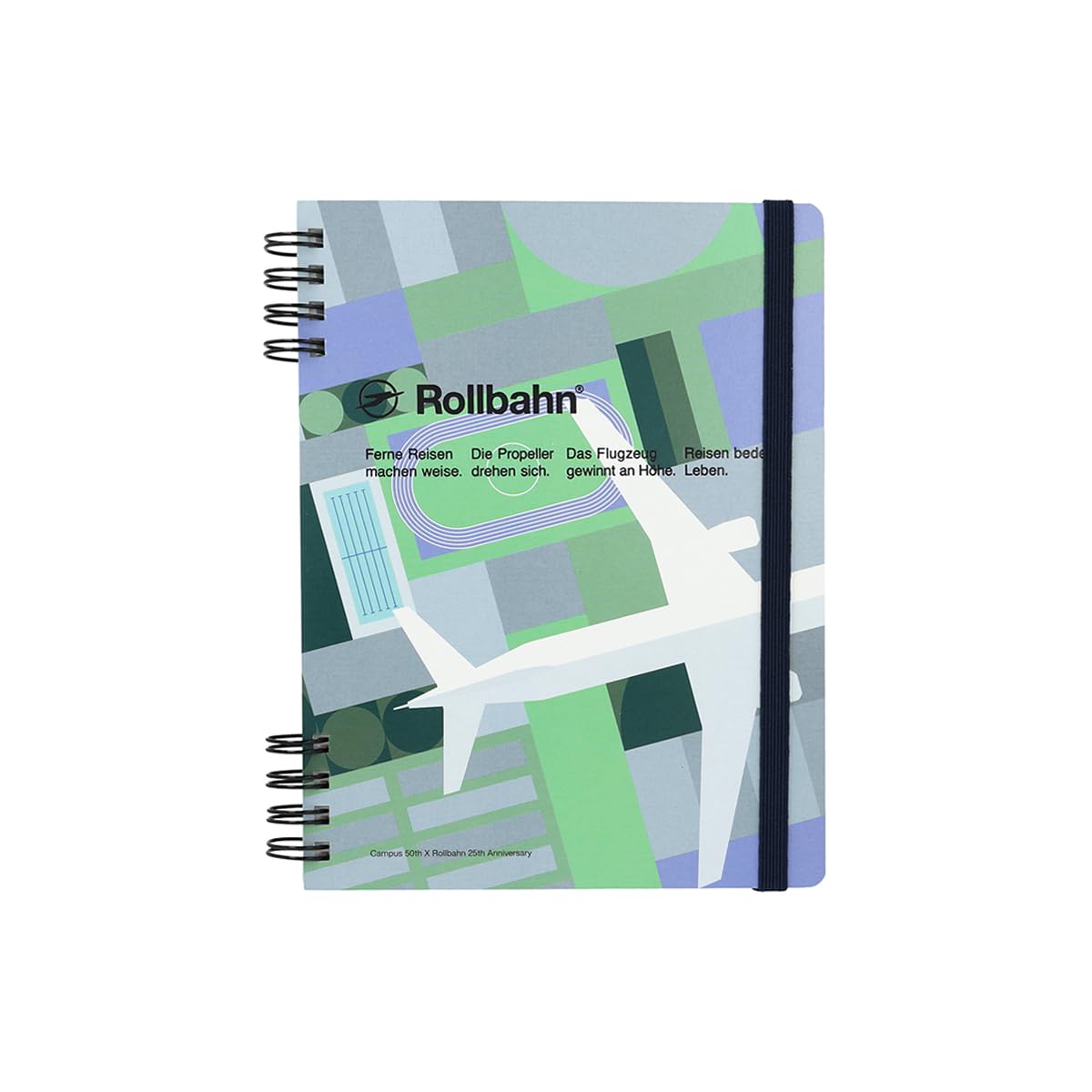 Campus x Rollbahn Flexible Cover L [Delfonics] 360° (B (Airplane))
