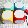 Write On Wipe Off Educational Toys 4x4Inch White Boards Reusable EVA Block  Children's Education