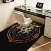 1pc Wolf,Emblem,Ornate Office Carpet Soft Polyester Entrance Carpet Washable Non slip Machine Washab