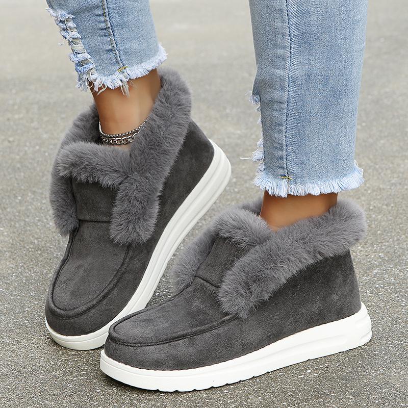 Fashion Women Winter Boots Thickening Plush Warm Snow Boots Cotton Shoes for Women Boots Plus Size Winter Shoes Botines Botas Mujer