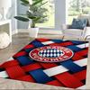 Fc Bayern München Victory Square Rugs Are a Great Choice for Living Rooms, Bedrooms, Home Décor, and As Gifts.