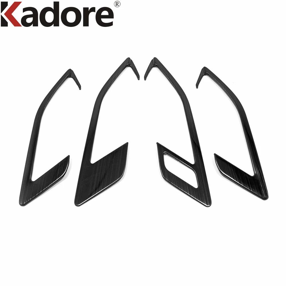 Car Inner Door Handle Bowl Cover Trim For VW Volkswagen Golf 8 MK8 Pro R    Steel Interior Mouldings Accessories