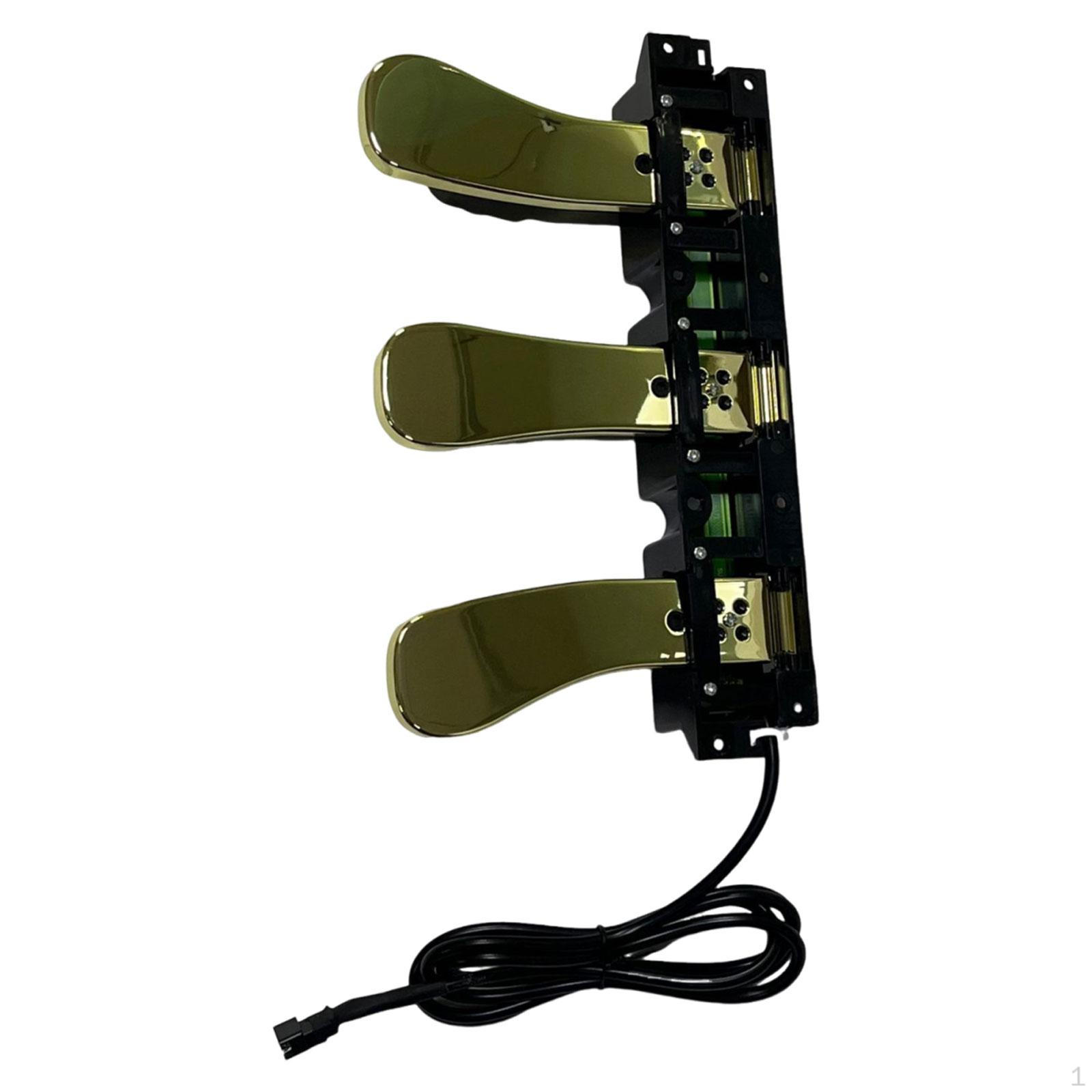 

Педаль сустейна для пианино Компактный музыкальный инструмент Легкий для выступлений и упражнений No Lid