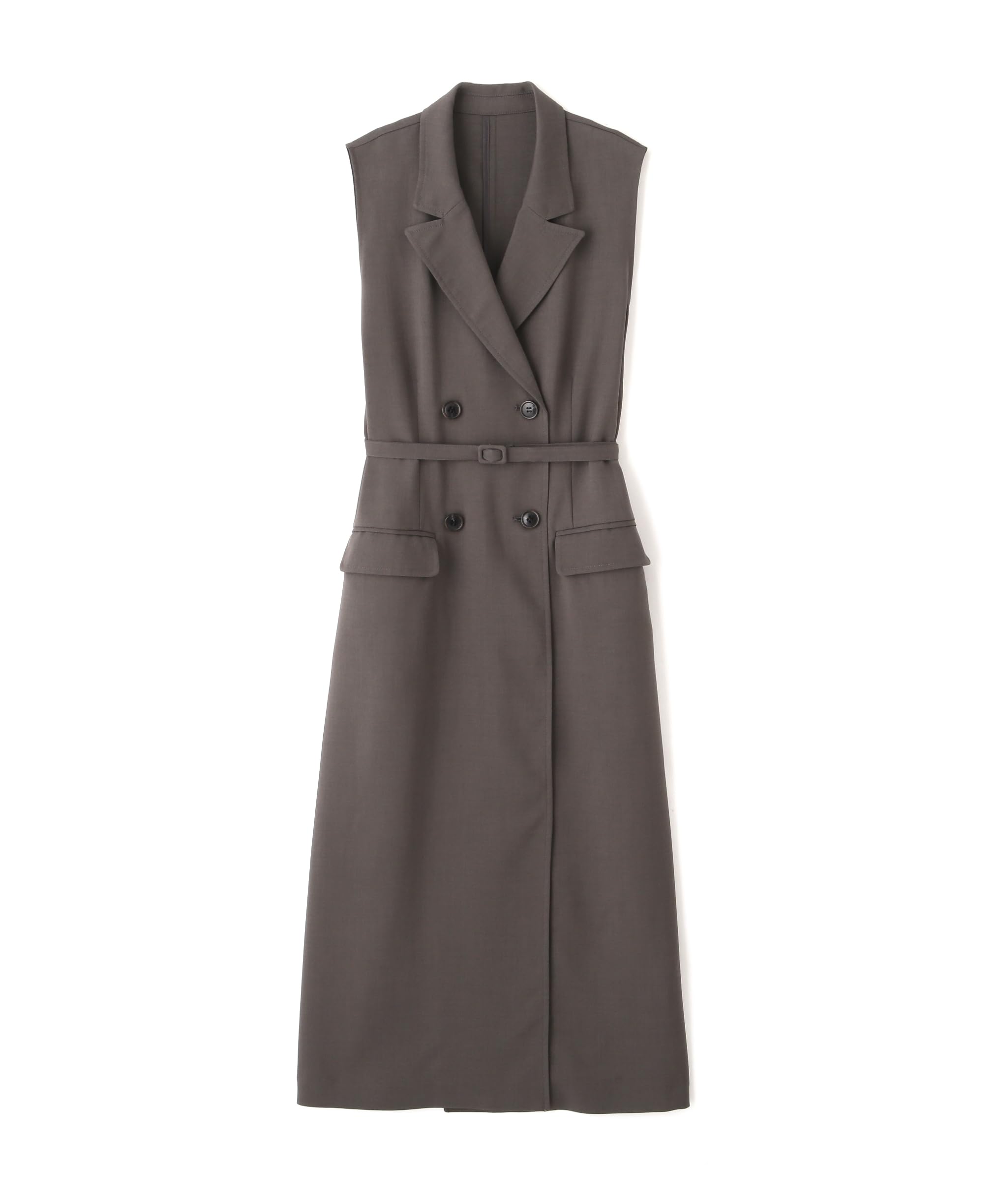 

Natural Beauty Casual Sleeveless Trench M [N Basic] Dress, Dress, Women s, Charcoal,