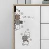 1Pc Furniture Cartoon Cute Cat Wall Stickers For Door Home Decor Accessories Living Room Kids Room Decoration Wall Decal