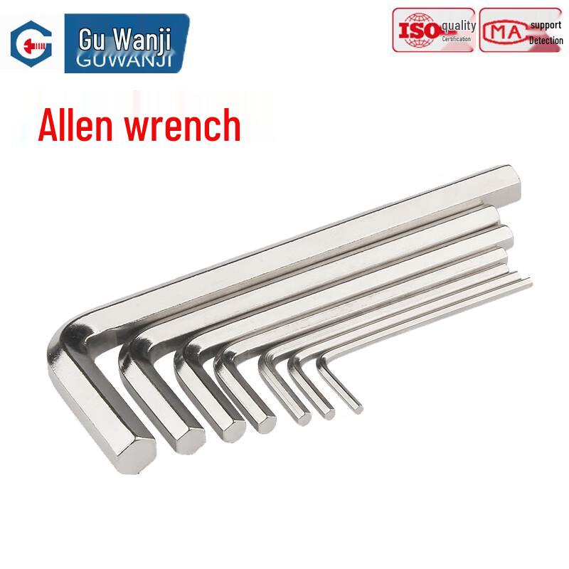 GUWANJI L-Type Hex Key Wrench 12mm (5-Pack)
