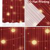 2pcs, 2D FLAT PRINTING Curtains (Without Rod) Festive Wonderland Modern Fashionable Curtainments During the Christmas Holiday