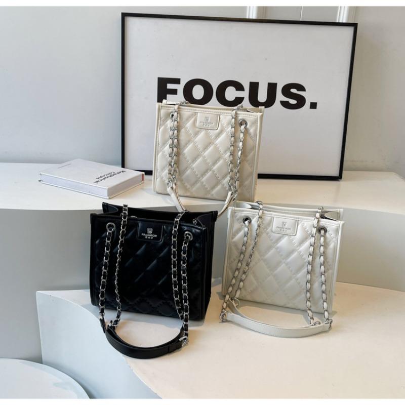 حقيبة كروس عالية الجودة، حقيبة حمل بسيطة، حقيبة نسائية جديدة 2024 ذات سعة كبيرة تحت الإبط، حقيبة عصرية متعددة الاستخدامات بكتف واحد