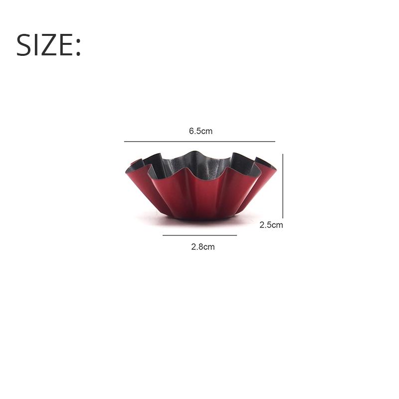 

12 упаковок Мини-форма для кексов Пирожные с антипригарным покрытием Пирог Кекек Яичный пирог Формы для выпечки