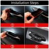 For Kia Sportage NQ5 2022 2023 Car Pegangan Pintu Mangkuk Pintu Trim Cover Auto handle door bowl Accessories Carbon Fber
