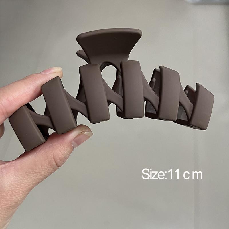 Große Schleife Haarspange Neu Trendige Einfarbig Schwarz Haar Hai Klammer Haarstyling Werkzeuge Accessoires für Frauen Mädchen