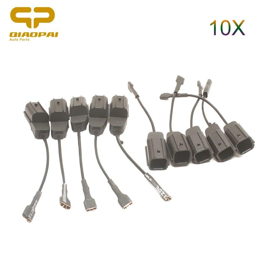 

10 шт., автомобильный рожок в форме улитки, звуковая электроника, разъем для подключения диска, переходная вилка для Honda Civic Fit CRV Odyssey SPIRIOR, детали автомобильного рожка