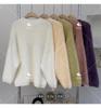 Women's Mid-Length V-Neck Mink Cashmere Cardigan Coat - Autumn/Winter
