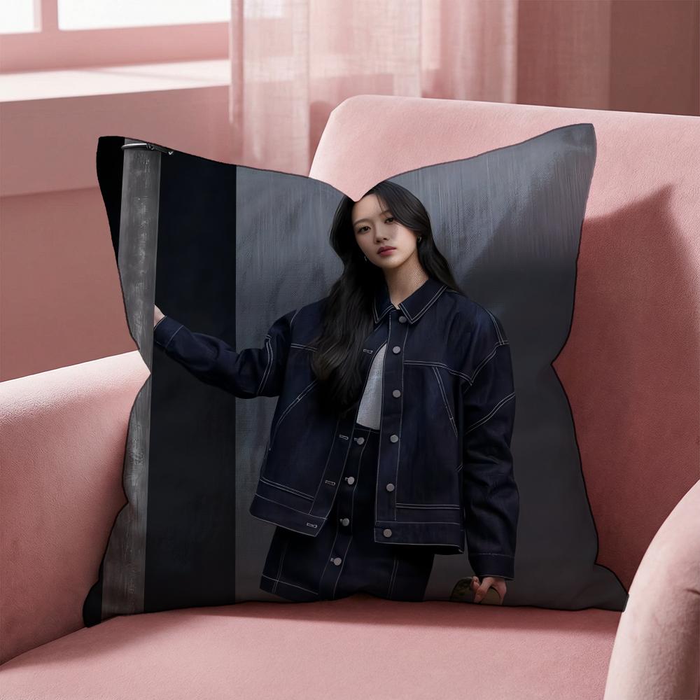 M-Model M-MUNS K-KA Y-YOUNGS Cushion Cover Multi-Scene Pillow Cover for Home & Car - Reversible, Soft & Durable for Daily Use