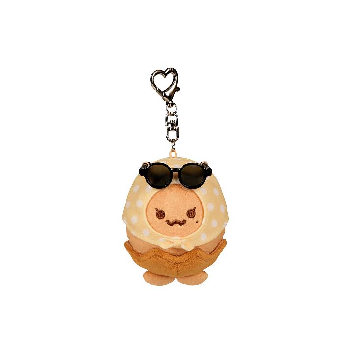 

(КУКЛА ТЭНГЭУ - версия «Запеченное яйцо». / МАГНИТ КУКЛА БРЕЛОК) ТЭЁН из Girls Generation (СНСД) [TAENG-GEU-RU-RU] 2025 TAENG-GEU MD TAENG-GEU DOLL BAKED ver.