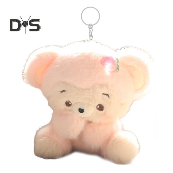 

Мультяшная обезьяна кукла мягкая кукла-животное кулон брелок PP хлопок наполнитель рюкзак автомобиль офис домашний декор подарок розовый