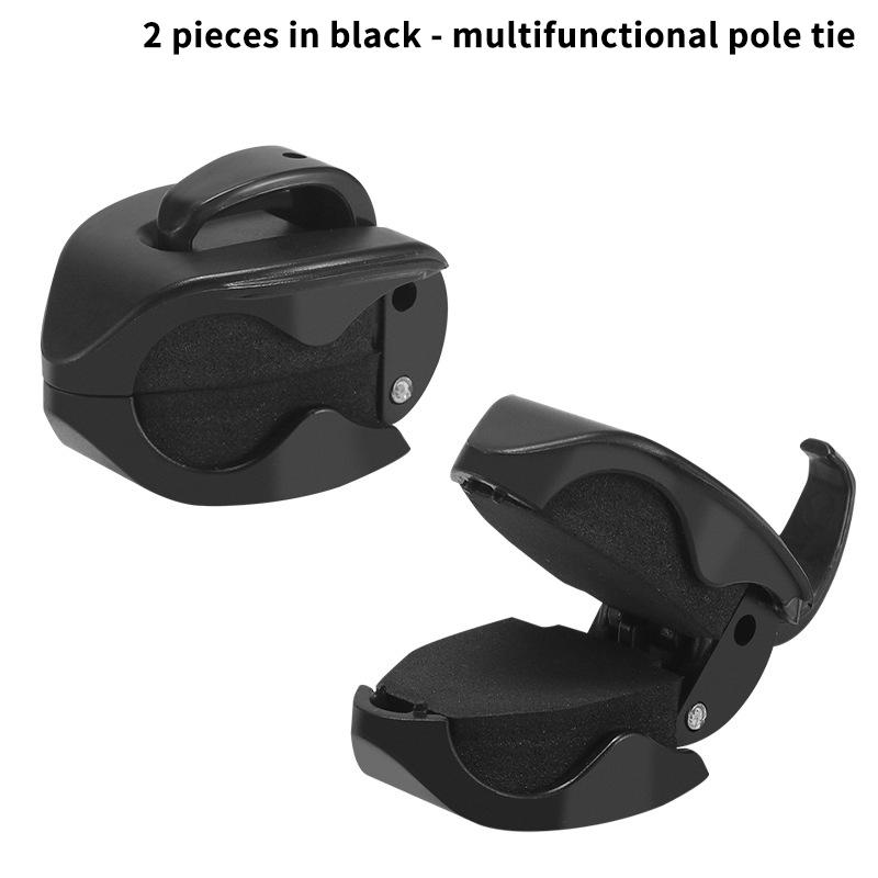 Neu 2-8 Stück Tragbarer Angelrutenhalter Angelruten-Fixierer Wandmontierte Angelruten-Gurte Klemme Multifunktionale Rutenhalter-Werkzeuge
