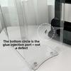 Acrylic Double Layer Storage Rack Display Tray Model Shelf Cosmetic Storage Rack Storage Holder Plastic Makeup Table Organizer