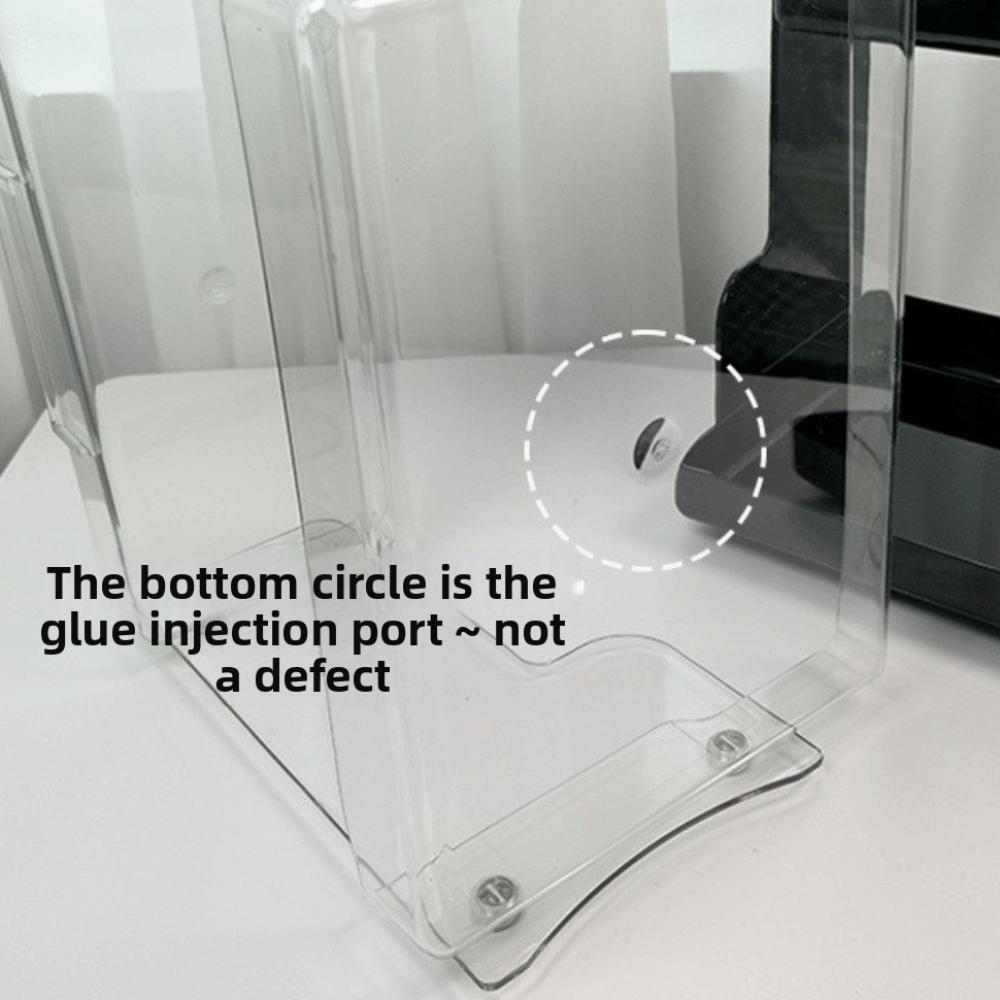 Acrylic Double Layer Storage Rack Display Tray Model Shelf Cosmetic Storage Rack Storage Holder Plastic Makeup Table Organizer