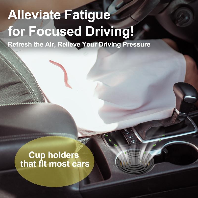 Car Fragrance Accessories Air Freshener Dashboard Decorative Wood Block Canister Odor Eliminator Car Aromatherapy Ornament