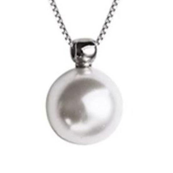 Women Necklace Faux Pearl Pendant Copper Snake Bone Chain Party Wedding Prom Clavicle Necklace Neck Jewelry