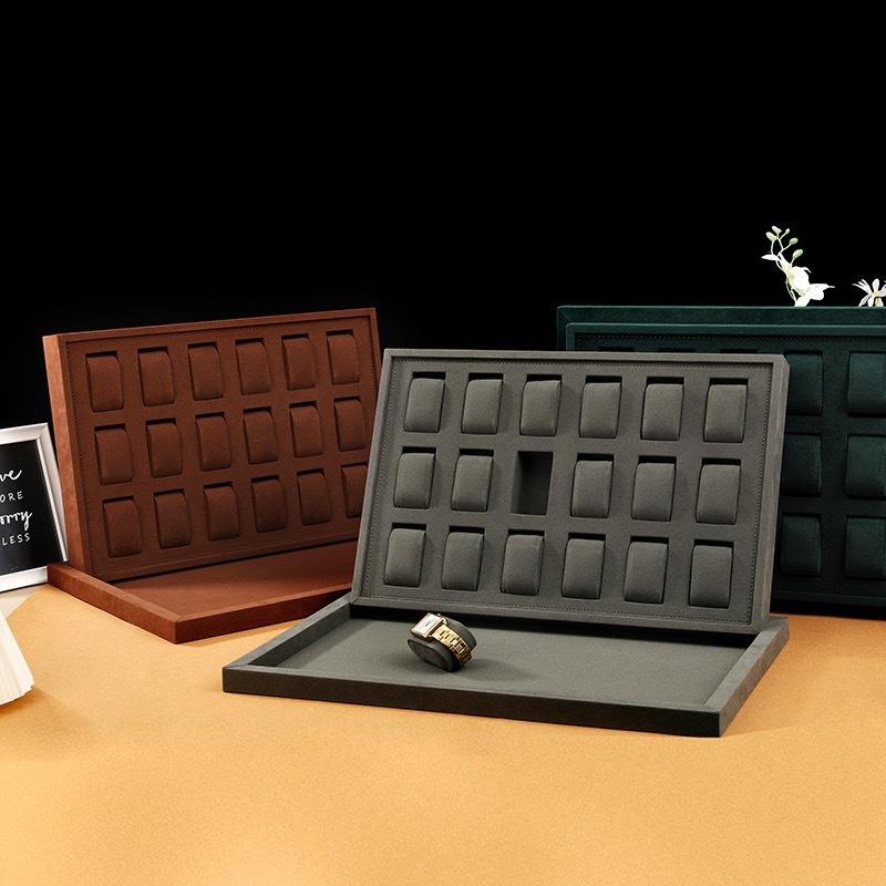 Watch Storage Case Tray Shockproof Watch Organizer Display Box Personalised Portable High-end Luxury Mysterious Box 18 /20 Slots