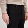 Jiumuwang Men's Wool Blend Slim Fit Dress Pants