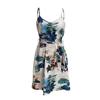 Summer Printed Bohemian Style Women's Belt Dress Elegant Comfortable Fashionable Vacations Outdoor Activities A-line Party Dress V Neck Sweet Casual