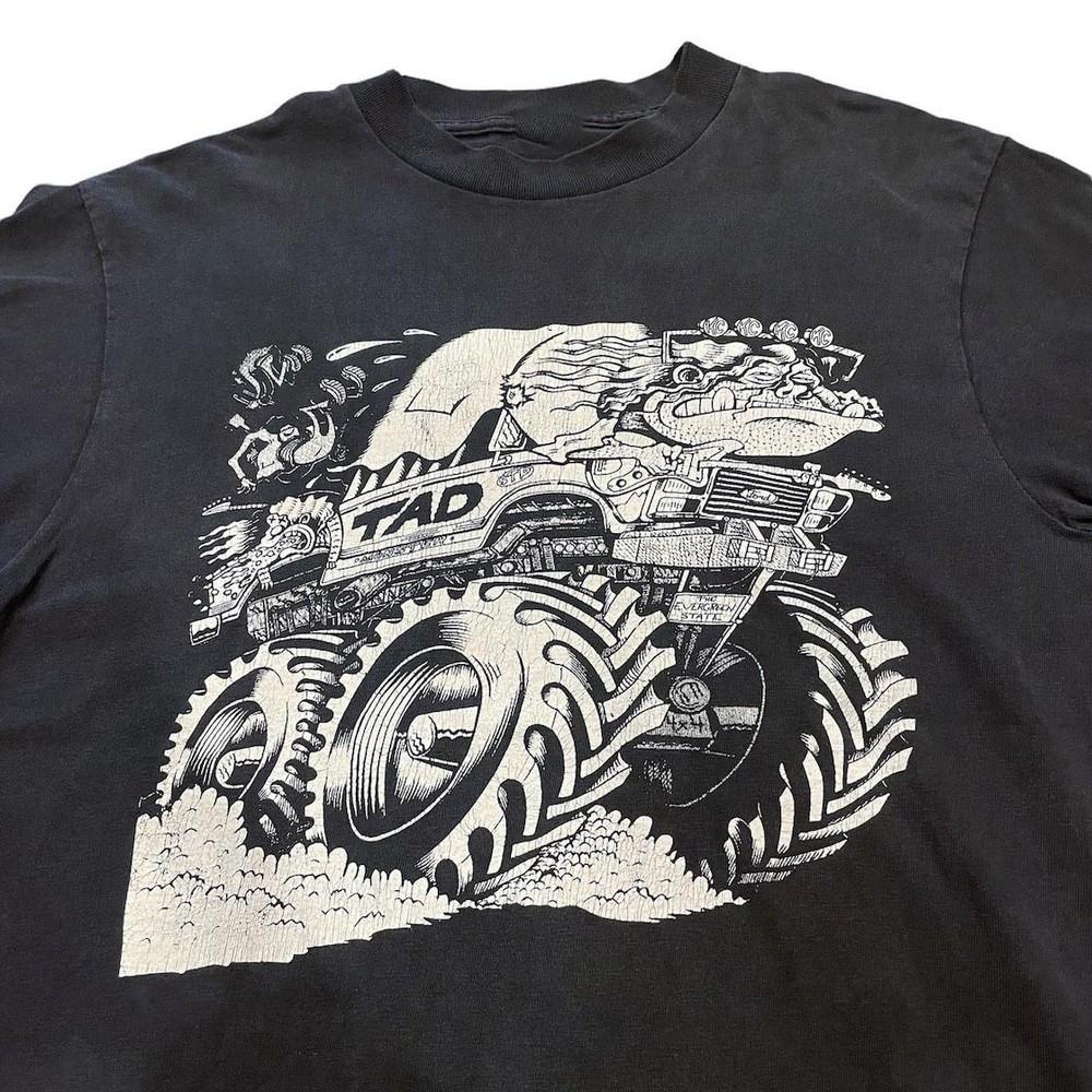 VTG TAD Band Album Music Heavy Cotton Black T Shirt S-5XL Unisex Unisex T-Shirt XXL