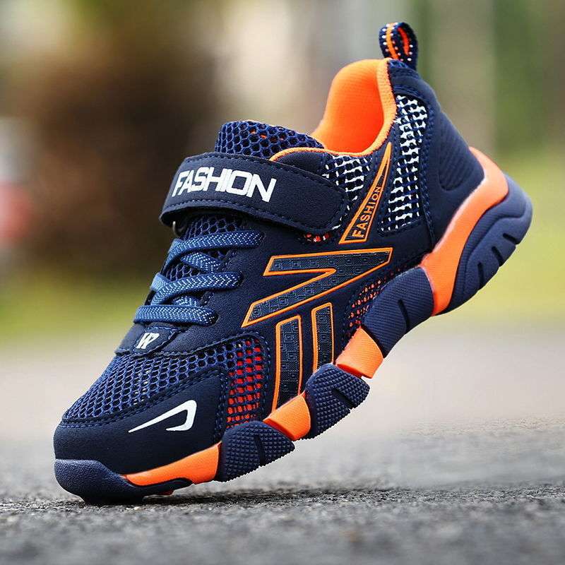 Children's shoes Boys' sports shoes Summer single mesh boys' shoes Middle and older children's students' casual shoes Boys' shoes