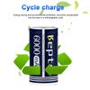 KEPTU 6000mAh 1.2V D Size Rechargeable Batteries – Long-Lasting Power for Flashlight and Radio