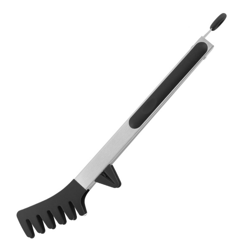 Non-Stick Coating Kitchen Tongs Silicone Cooking Serving Tongs Noodles Pasta Clips  BBQ