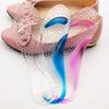 Women's Silicone Arch Support Insole – Anti-Pain, Transparent, Three-Quarter High Heel Pad