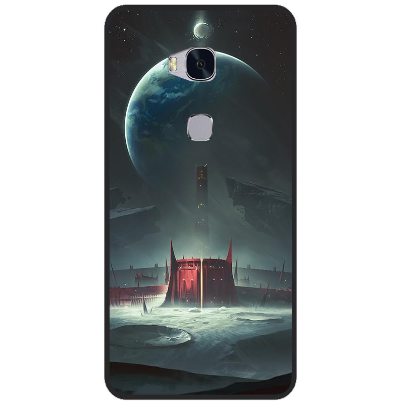 For Huawei GR5 2016 Honor 5X Phone Case Cute Silicone Case For Huawei Honor 5X 5 X Cover KIW-L21 5.5 " Soft TPU Protection Shell