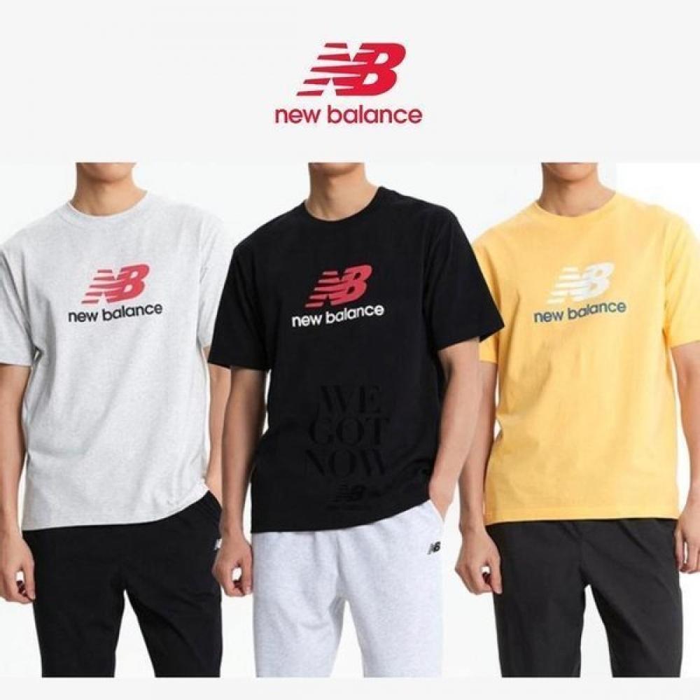 

New Balance Футболка унисекс с коротким рукавом и логотипом Nbnef22401 grey/95