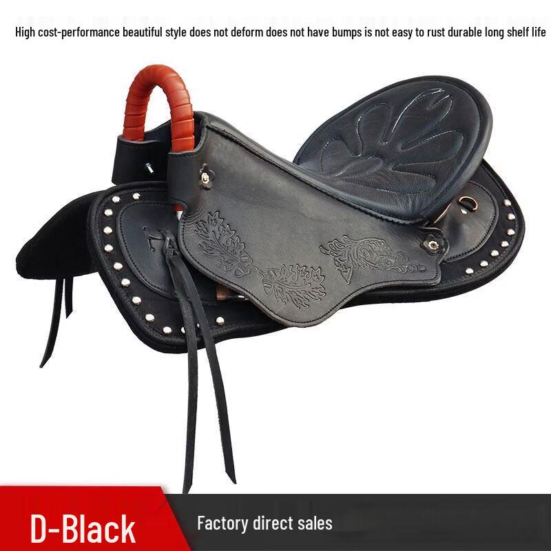 Premium Leather Horse Saddle & Tack Set
